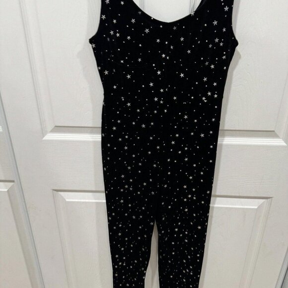 Women’s Nasty Gal Black‎ Star Jumpsuit Size 6 Nastygal - Picture 6 of 12